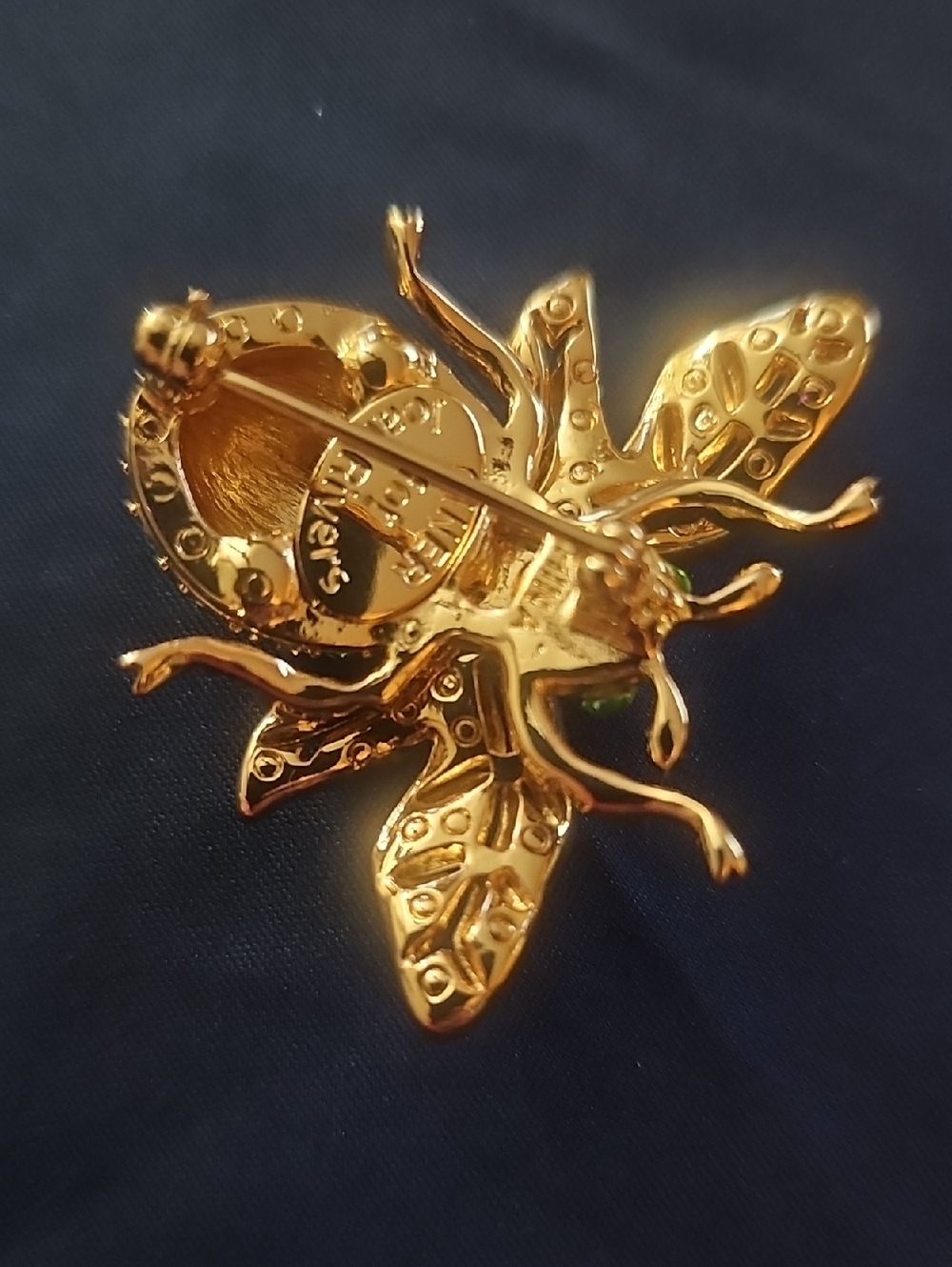 CINER for Joan Rivers Colorful Pave Bee Brooch Pin - Picture 13 of 16